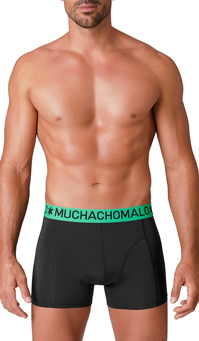 Muchachomalo Boxershorts 3-Pack Multicolor. Zwart