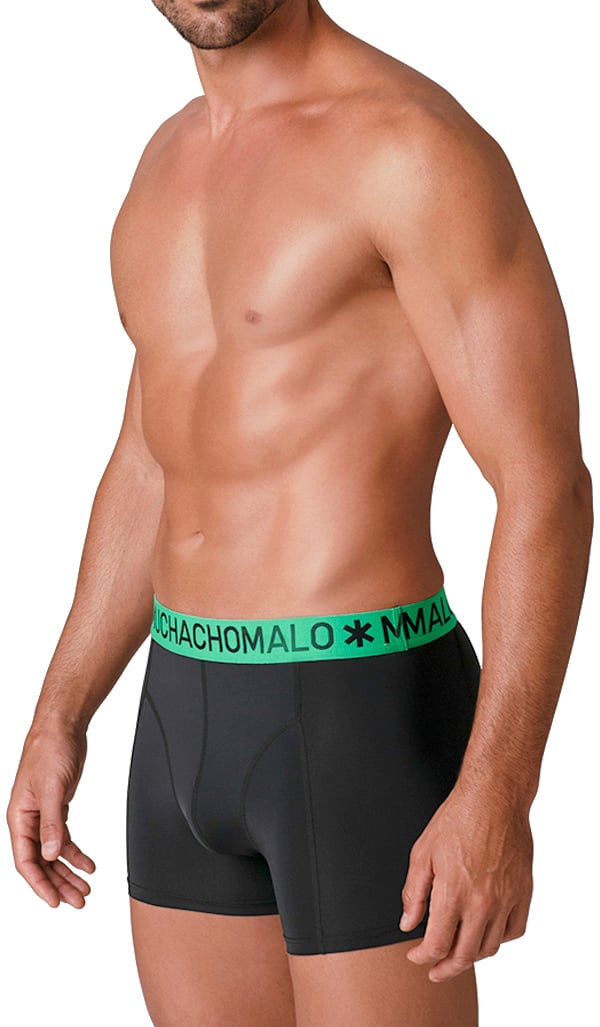 Muchachomalo Boxershorts 3-Pack Multicolor. Zwart