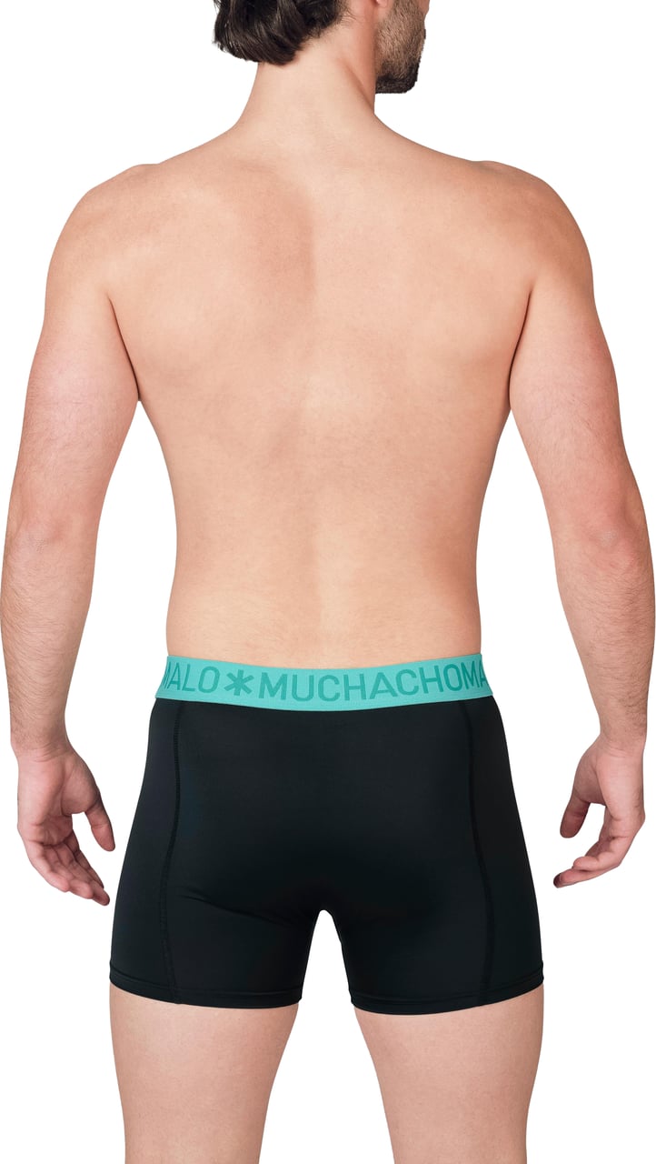 Muchachomalo Boxershorts 6-Pack Multicolor. Zwart