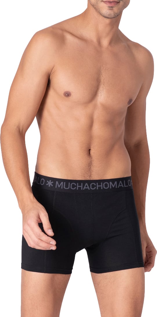 Muchachomalo Boxershorts 6-Pack Multicolor. Zwart