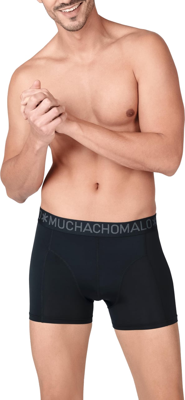 Muchachomalo Boxershorts 6-Pack Multicolor. Zwart