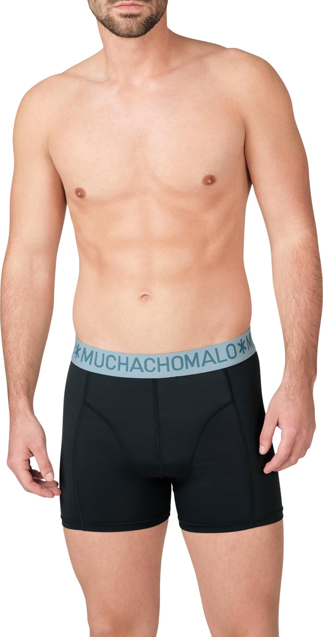 Muchachomalo Boxershorts 6-Pack Multicolor. Zwart