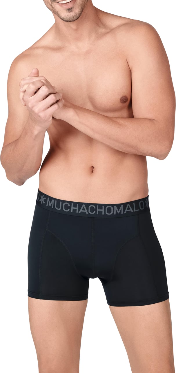 Muchachomalo Boxershorts 6-Pack Multicolor Zwart