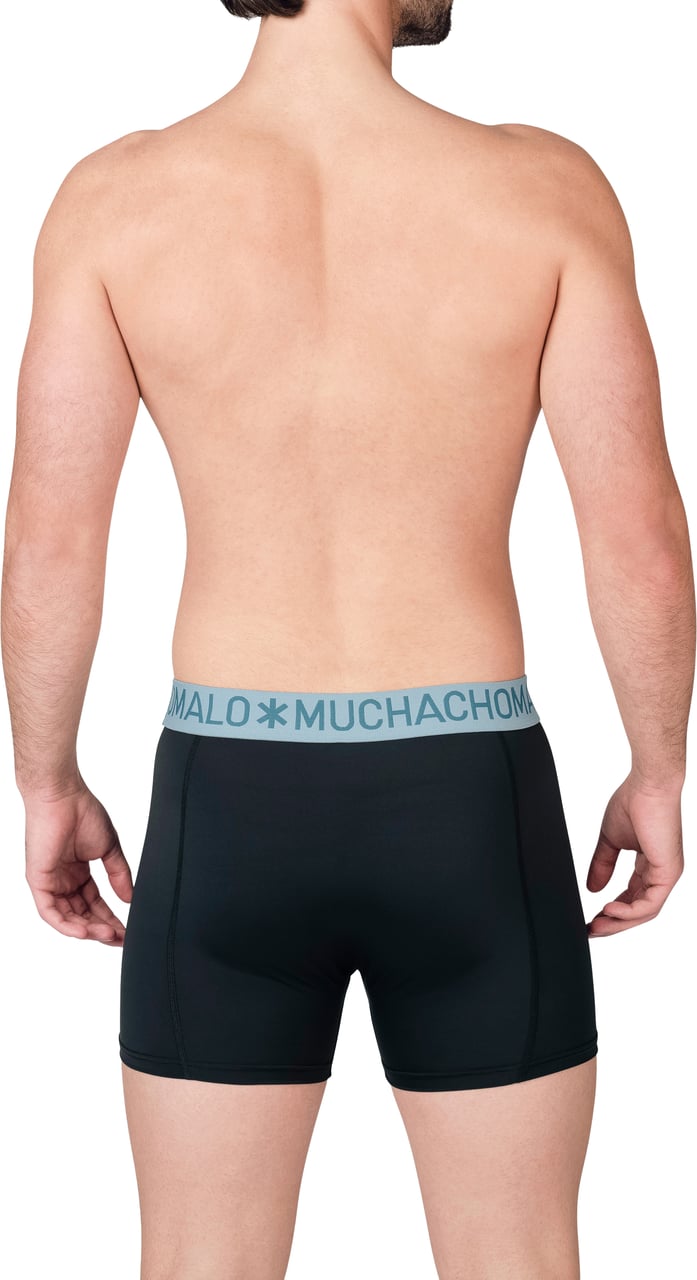 Muchachomalo Boxershorts 3-Pack Multicolor Zwart