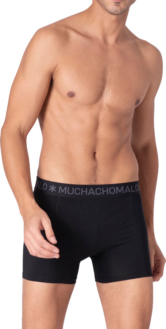 Muchachomalo Boxershorts 3-Pack Multicolor Zwart