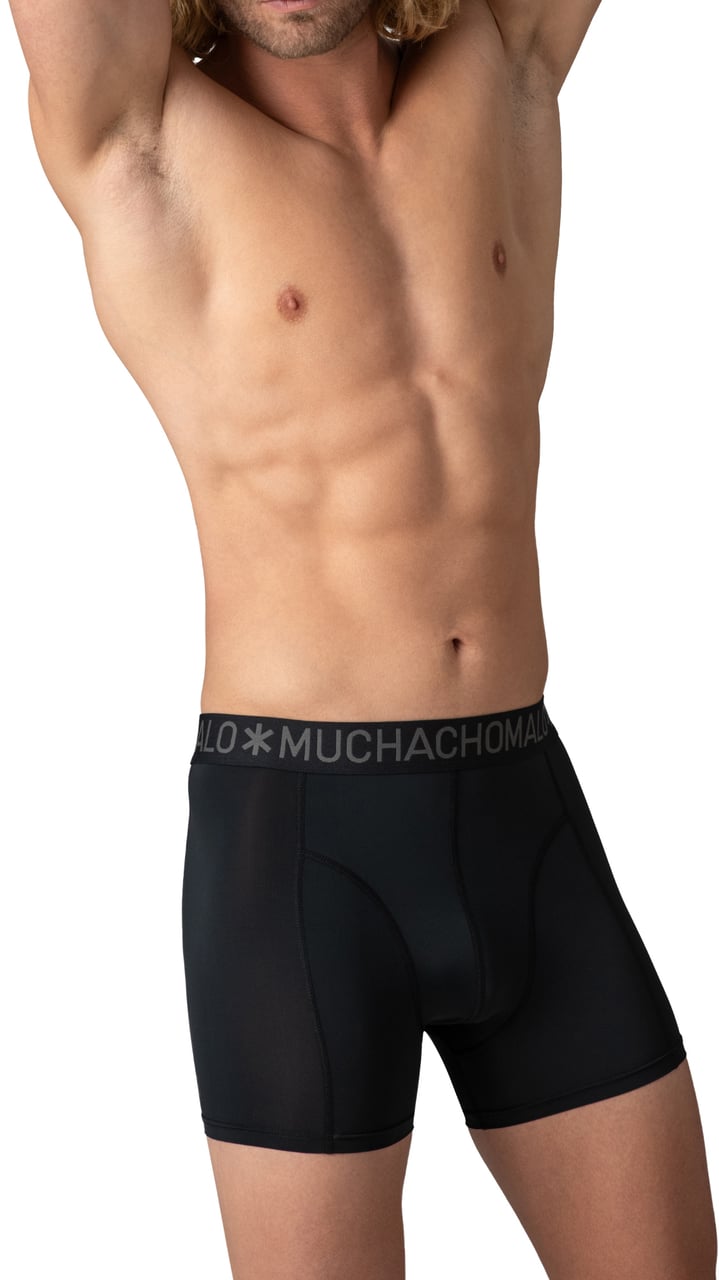Muchachomalo Boxershorts 3-Pack Multicolor. Zwart