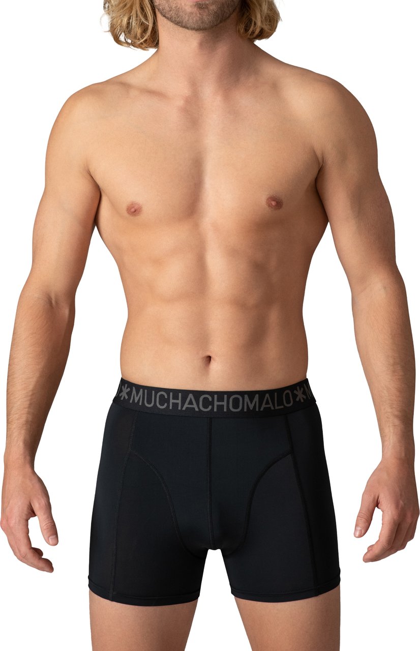 Muchachomalo Boxershorts 3-Pack Multicolor. Zwart