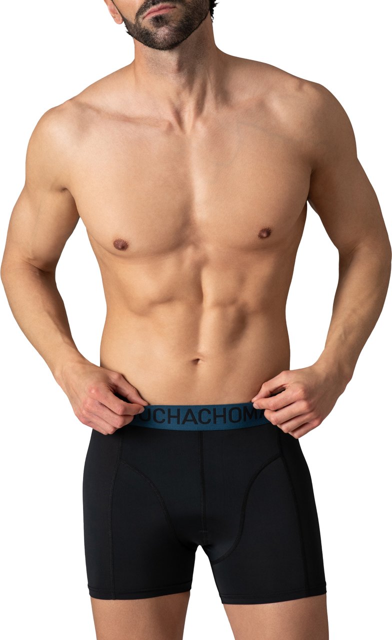 Muchachomalo Boxershorts 6-Pack Multicolor Zwart