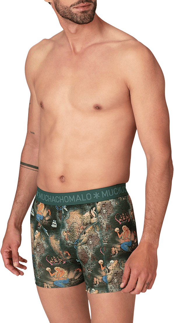 Muchachomalo Boxershorts 3-Pack Multicolor Divers
