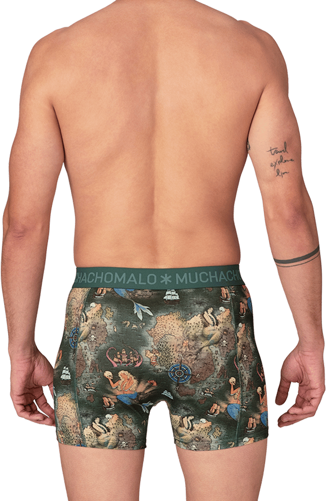 Muchachomalo Boxershorts 3-Pack Multicolor Divers