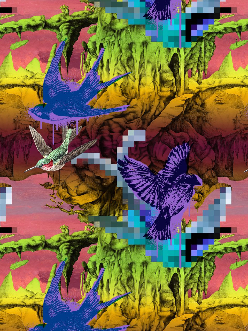 Muchachomalo Boxershorts 7-Pack Multicolor Divers