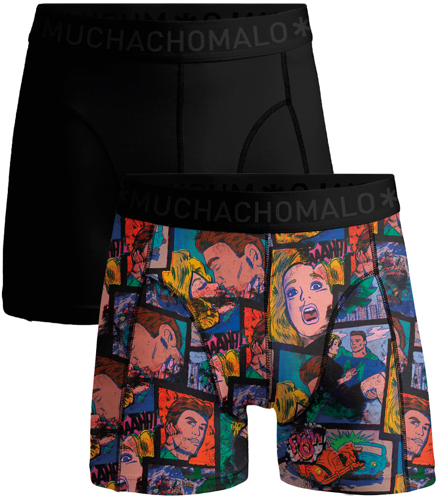 Muchachomalo Boxershorts 2-Pack Multicolor Divers