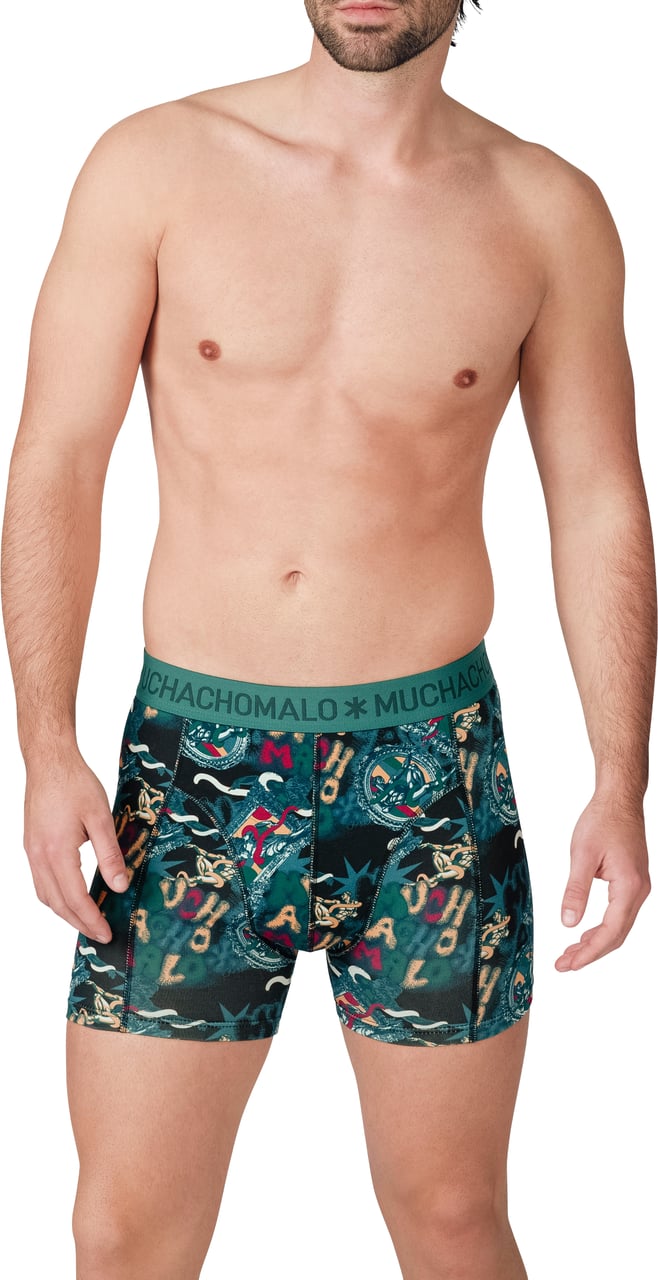 Muchachomalo Boxershorts 2-Pack Multicolor Divers