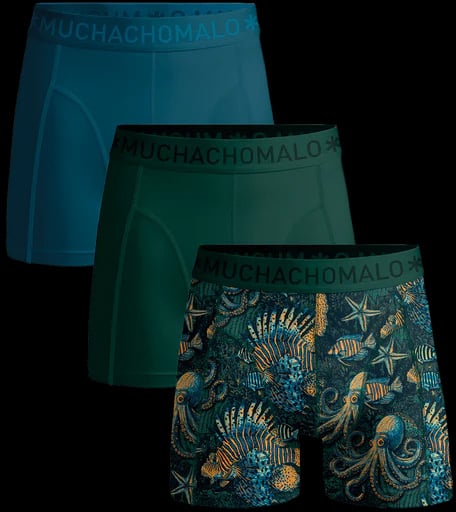 Muchachomalo Boxershorts 3-Pack Multicolor. Divers