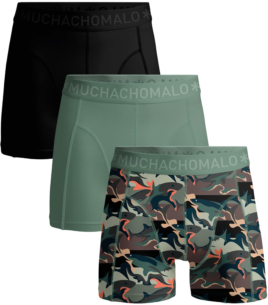 Muchachomalo Boxershorts 3-Pack Multicolor Divers