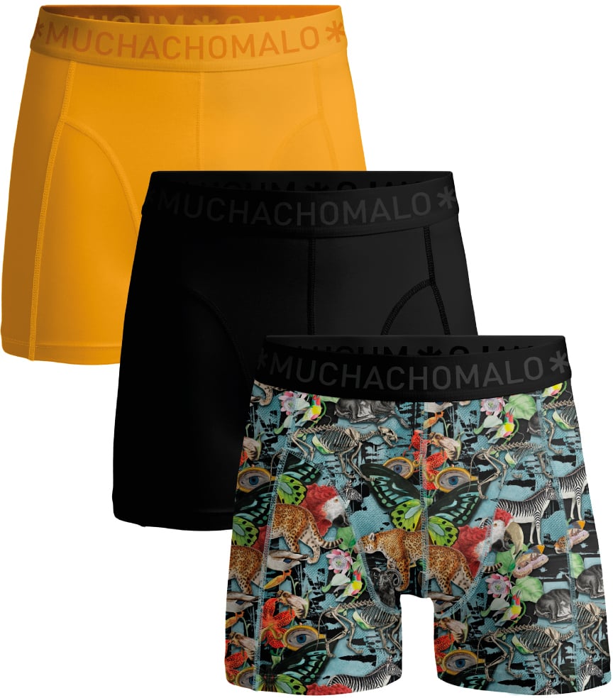 Muchachomalo Boxershorts 3-Pack Multicolor. Divers