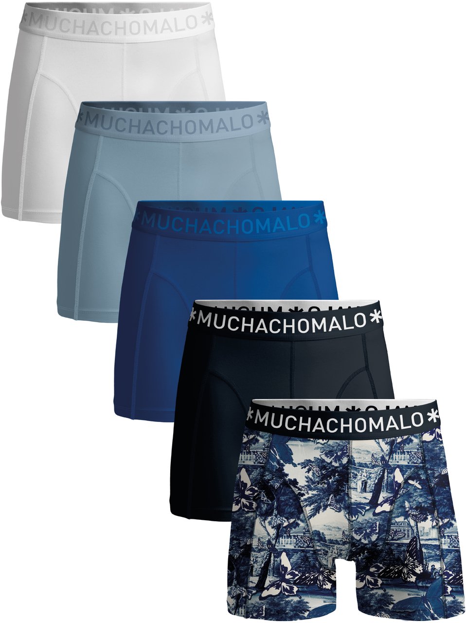 Muchachomalo Boxershorts 5-Pack Multicolor. Divers