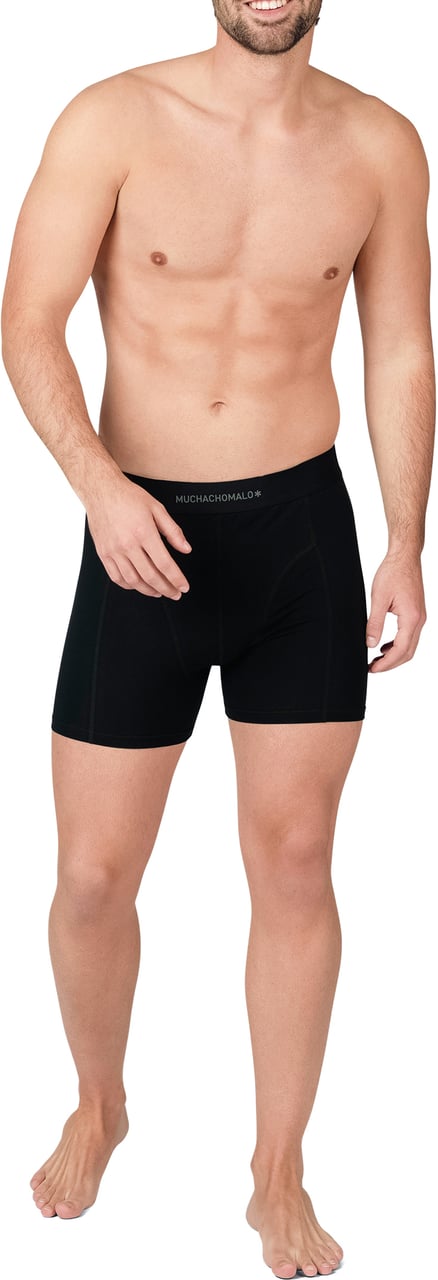 Muchachomalo Boxershorts 3-Pack Multicolor Zwart