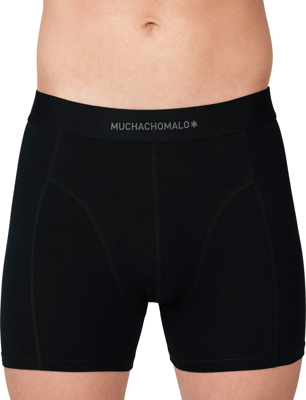 Muchachomalo Boxershorts 3-Pack Multicolor Zwart