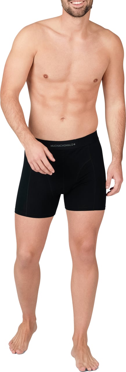 Muchachomalo Boxershorts 3-Pack Multicolor Zwart