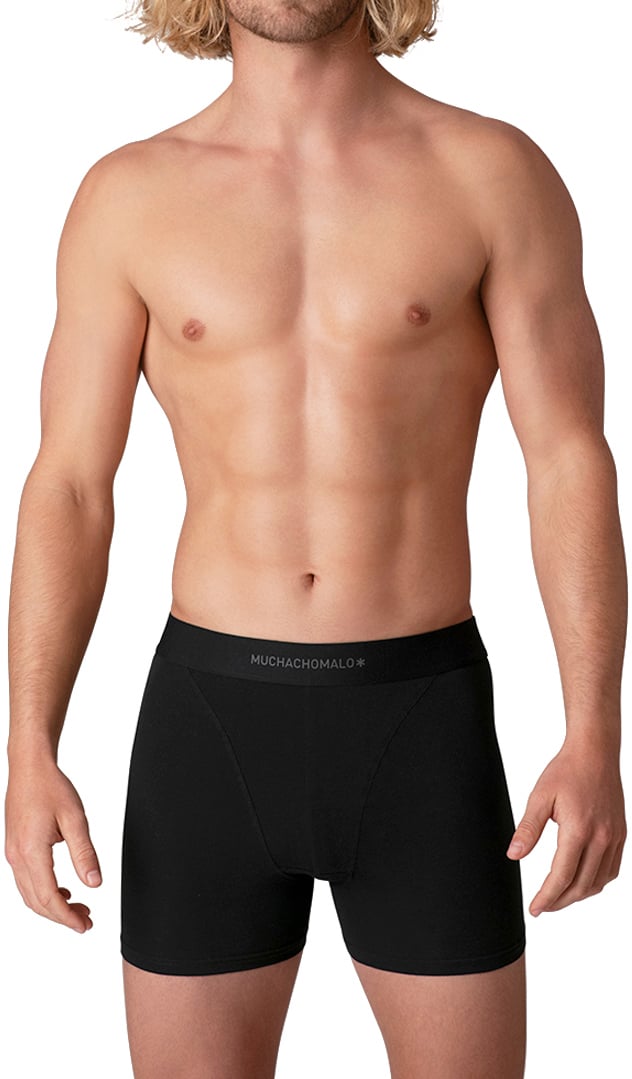 Muchachomalo Boxershorts 3-Pack Multicolor Zwart
