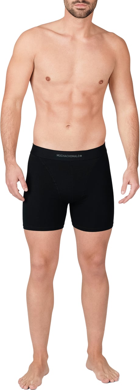 Muchachomalo Boxershorts 3-Pack Multicolor Zwart