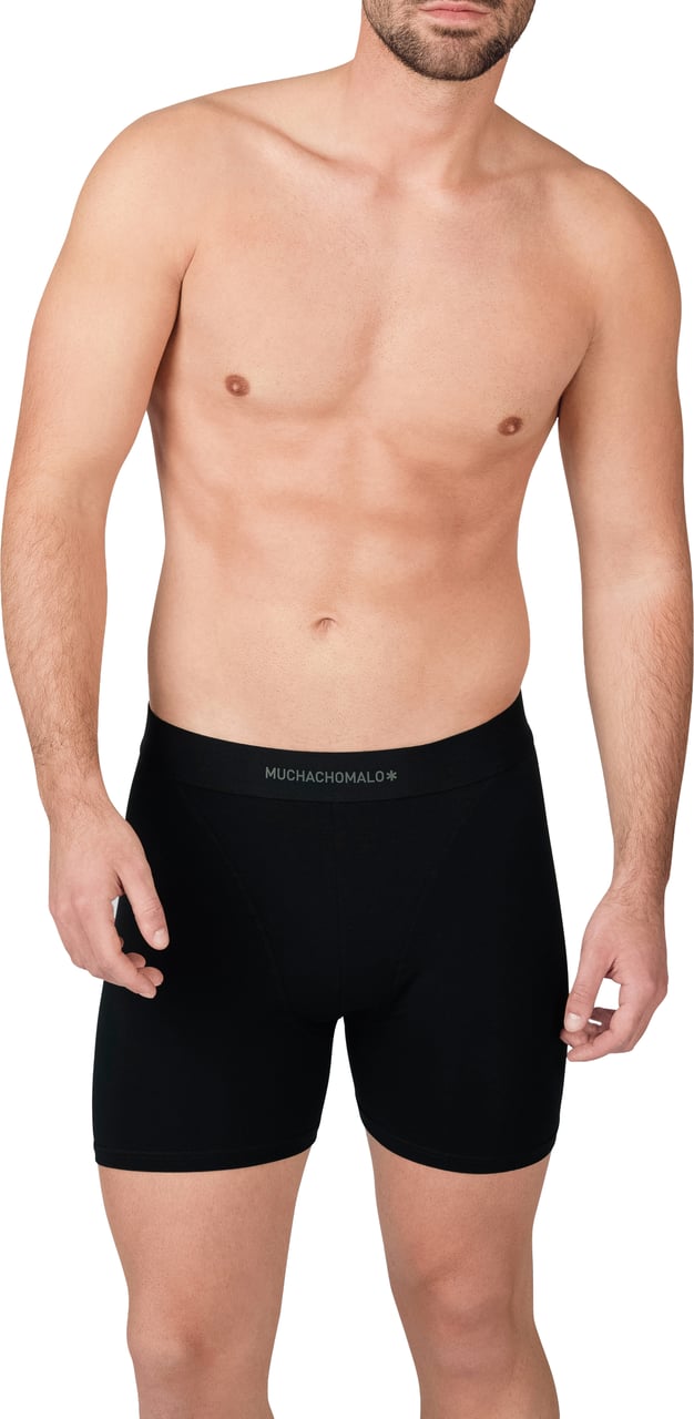 Muchachomalo Boxershorts 3-Pack Multicolor Zwart