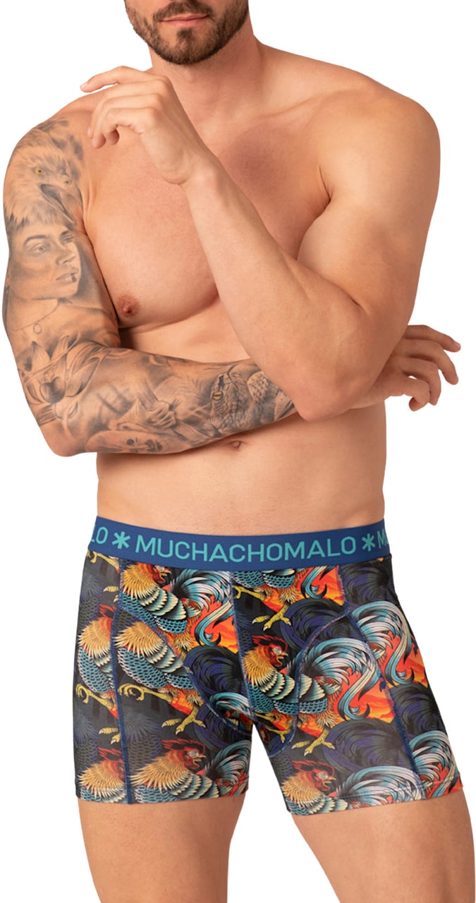 Muchachomalo Boxershorts 10-Pack Multicolor Divers