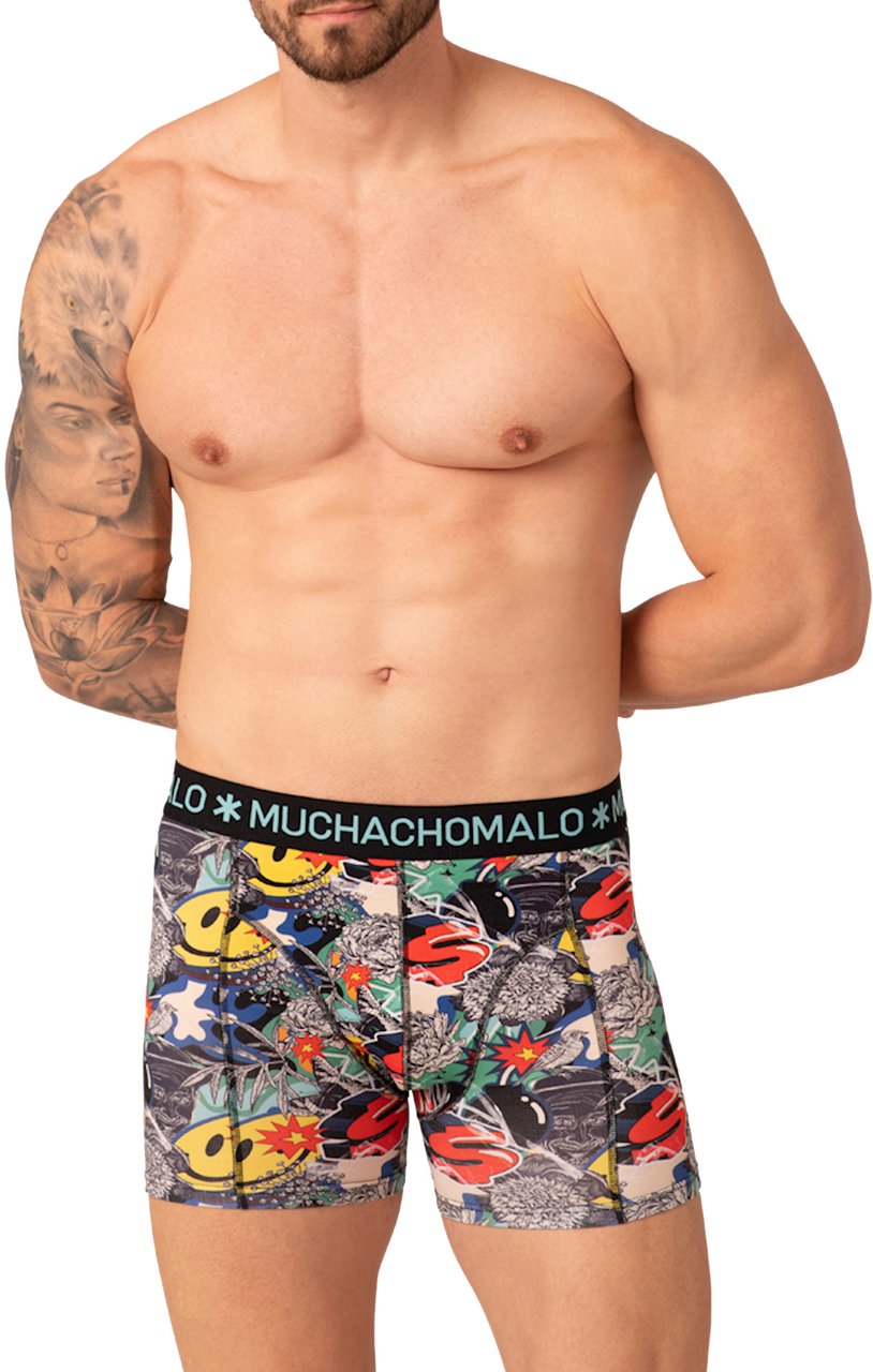Muchachomalo Boxershorts 10-Pack Multicolor Divers