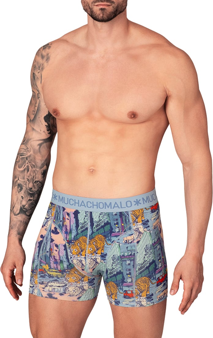 Muchachomalo Boxershorts 10-Pack Multicolor Divers
