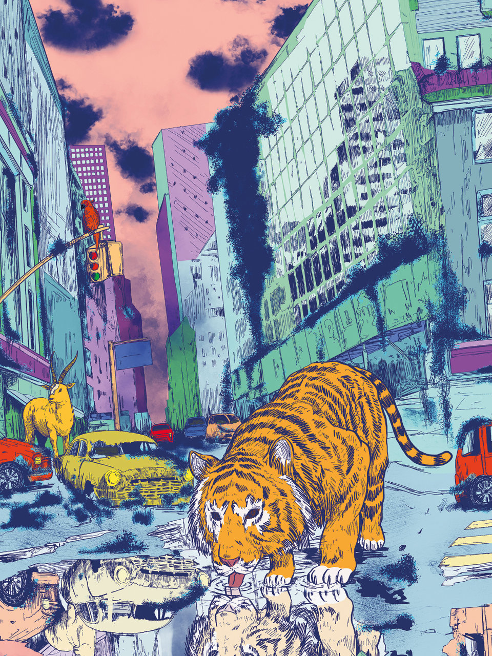 Muchachomalo Boxershorts 10-Pack Multicolor Divers