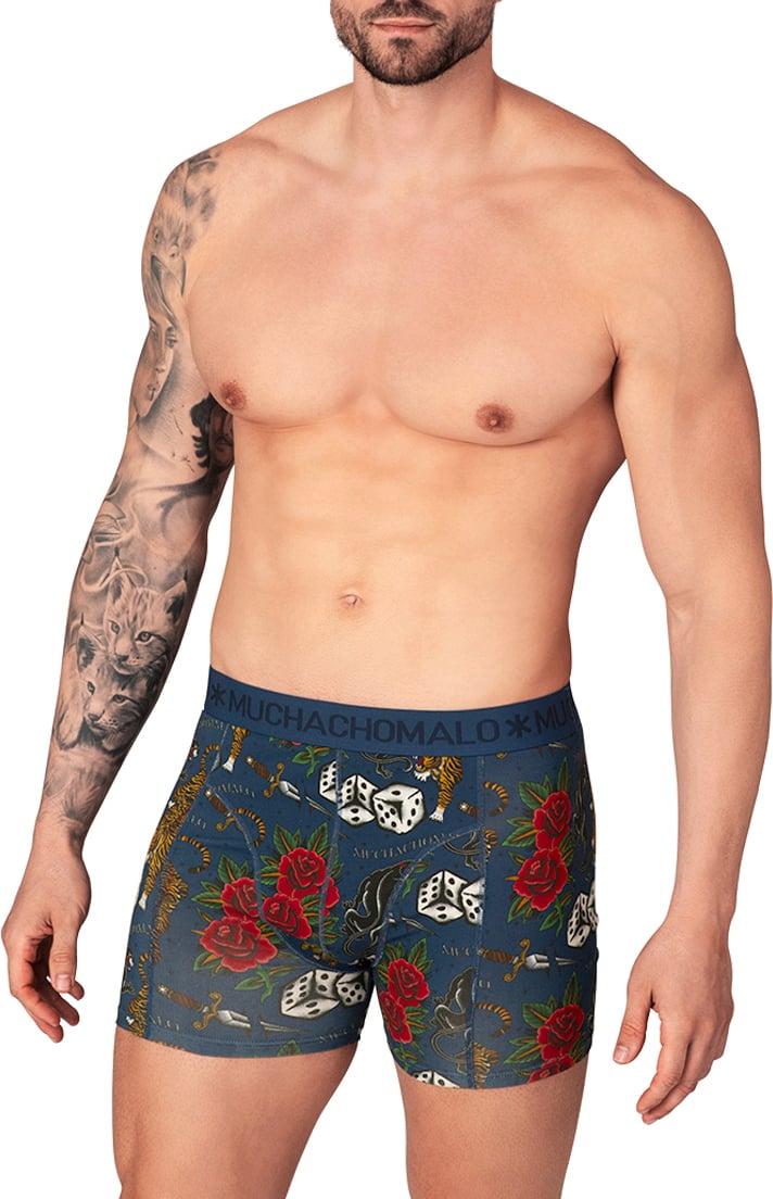 Muchachomalo Boxershorts 10-Pack Multicolor Divers