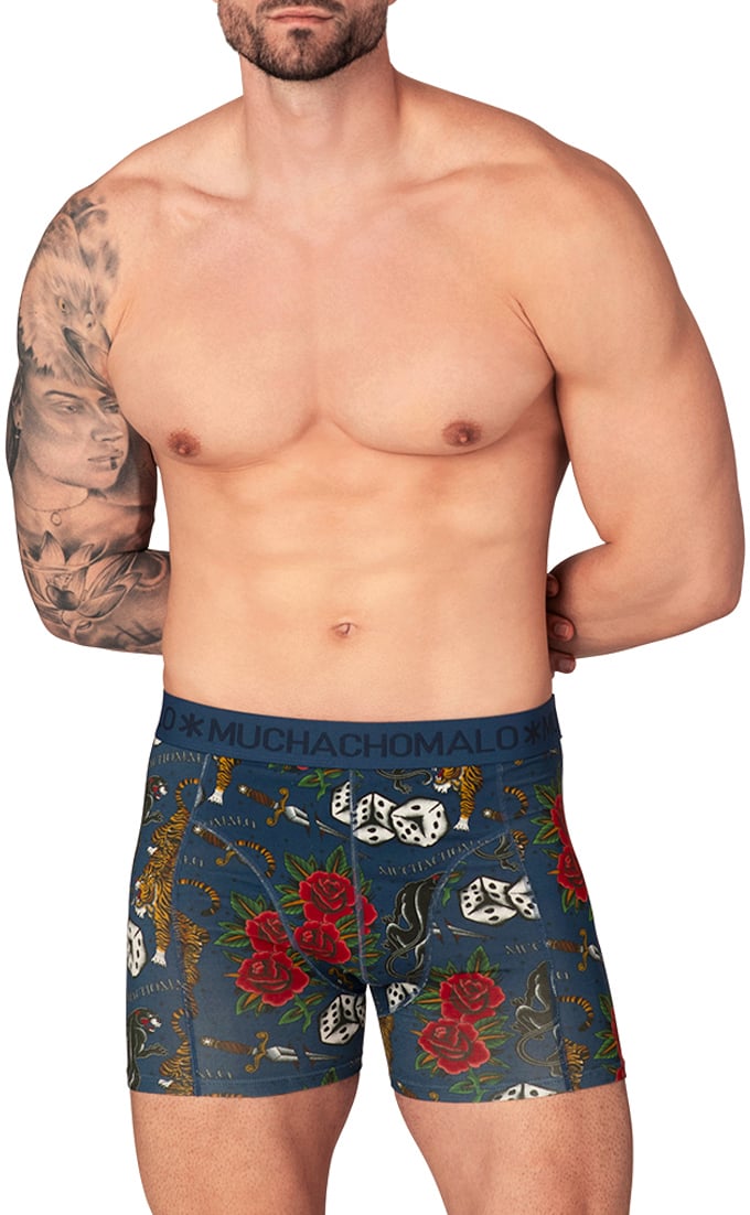 Muchachomalo Boxershorts 10-Pack Multicolor Divers