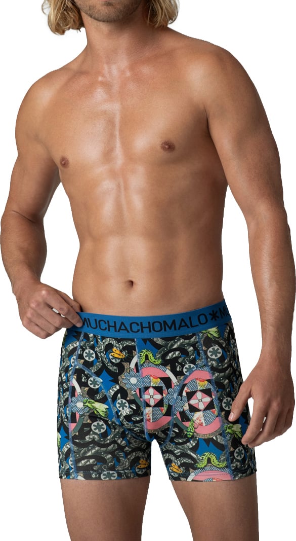Muchachomalo Boxershorts 10-Pack Multicolor Divers