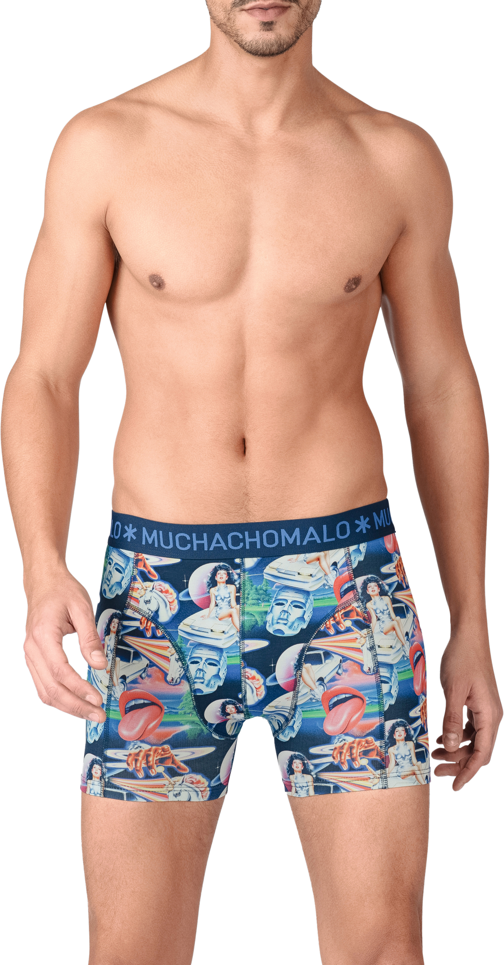Muchachomalo Boxershorts 10-Pack Multicolor Divers