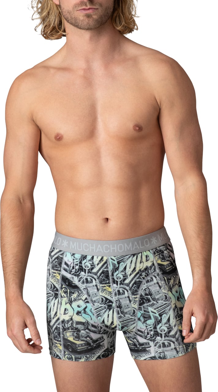 Muchachomalo Boxershorts 10-Pack Multicolor Divers