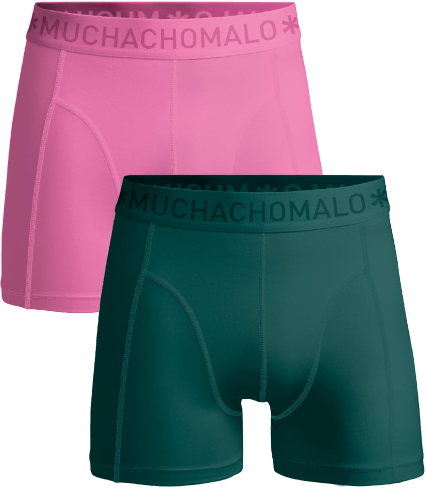 Muchachomalo Boxershorts 2-Pack Multicolor Groen