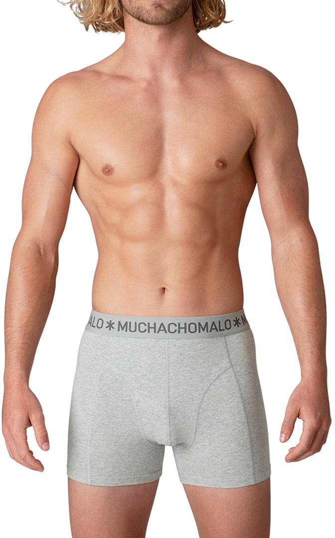Muchachomalo Boxershorts 7-Pack Multicolor. Zwart