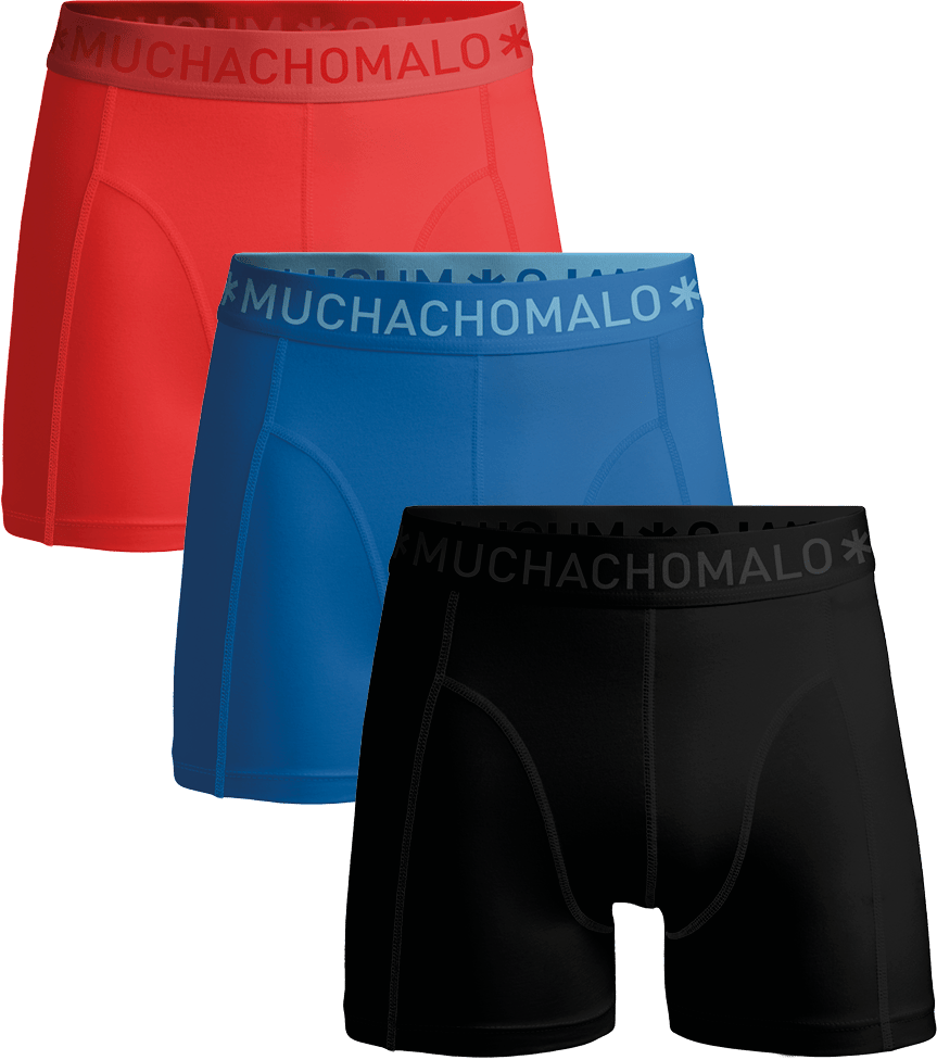 Muchachomalo Boxershorts 3-Pack Multicolor Divers