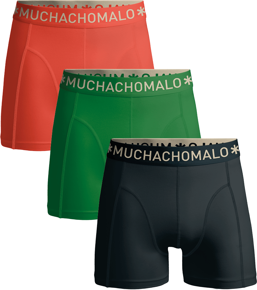 Muchachomalo Boxershorts 3-Pack Multicolor Divers
