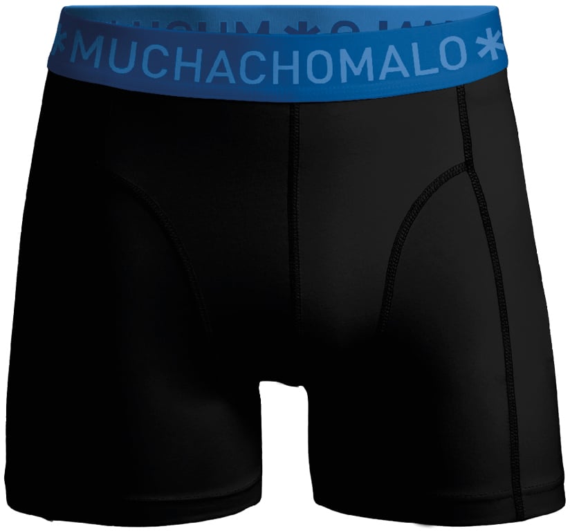 Muchachomalo Boxershorts 10-Pack Multicolor. Zwart