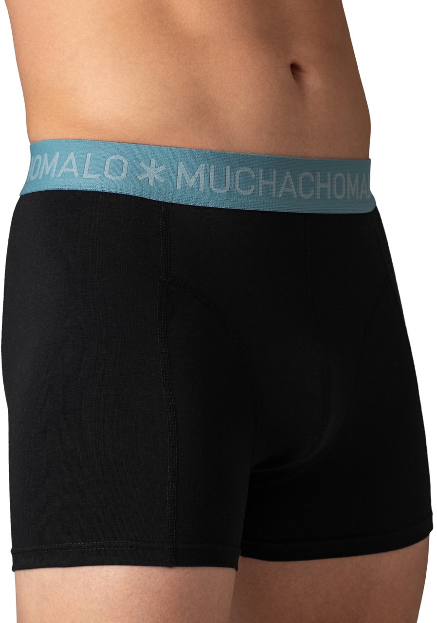 Muchachomalo Boxershorts 12-Pack Multicolor. Zwart