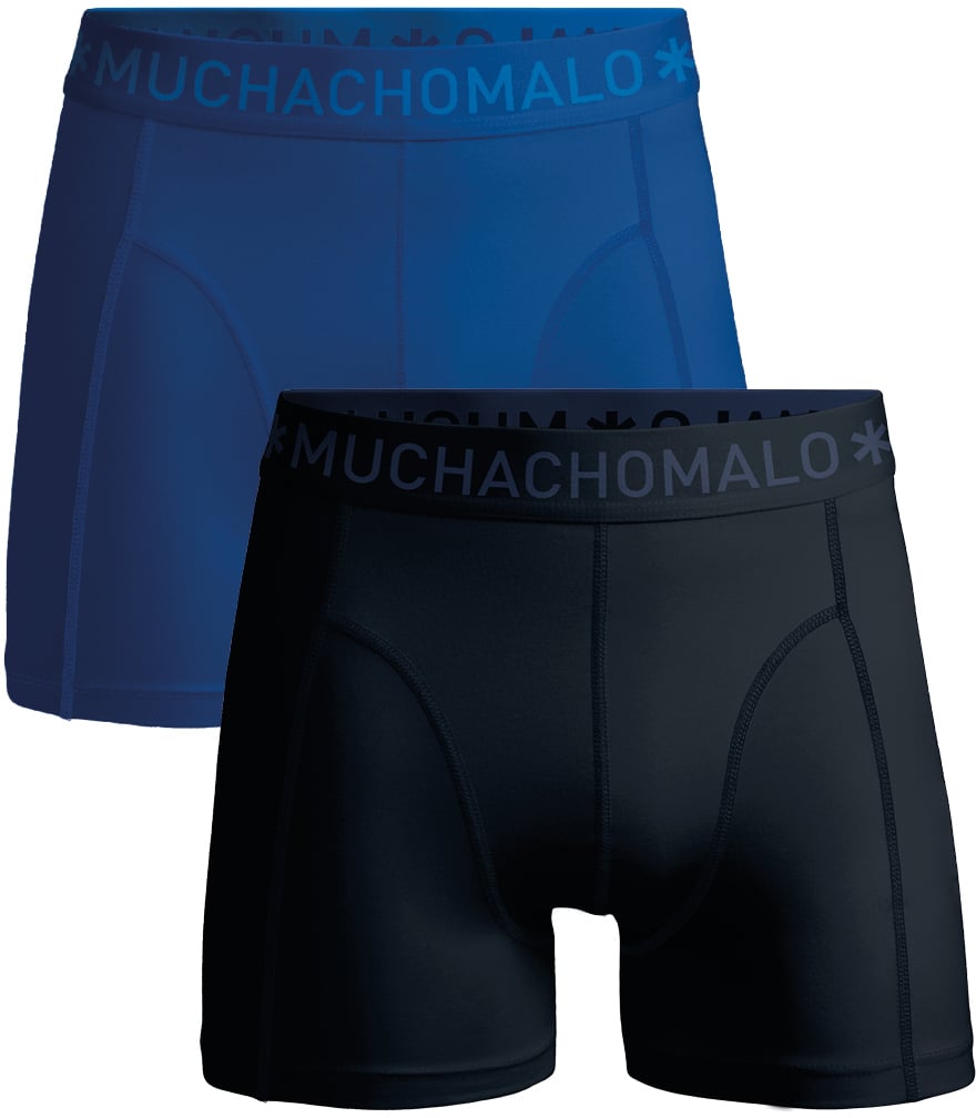 Muchachomalo Boxershorts 2-Pack Multicolor Zwart