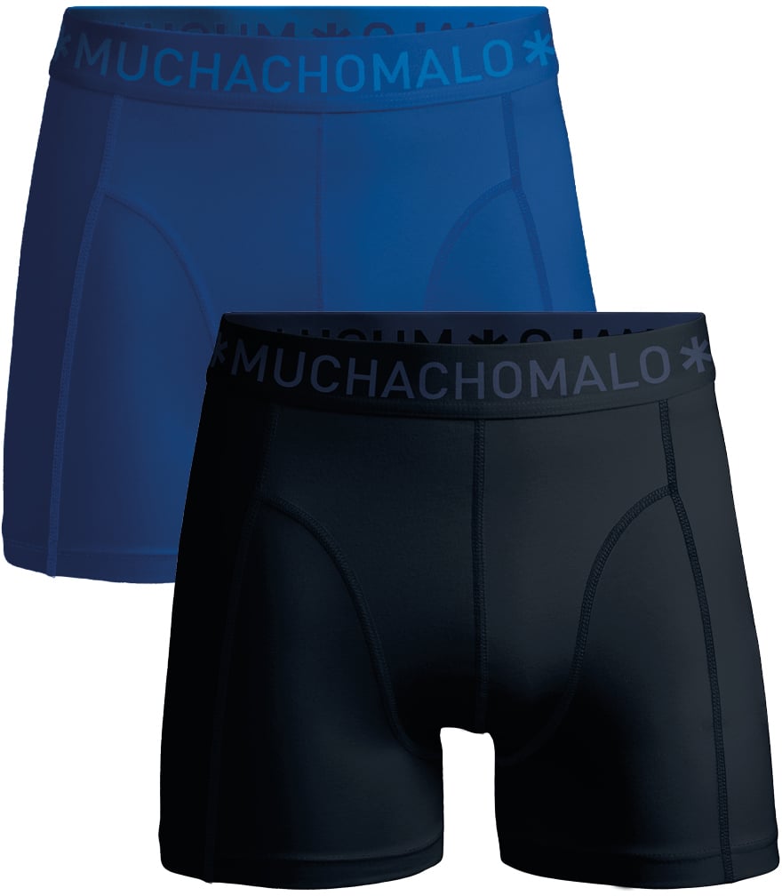Muchachomalo Boxershorts 2-Pack Multicolor. Zwart