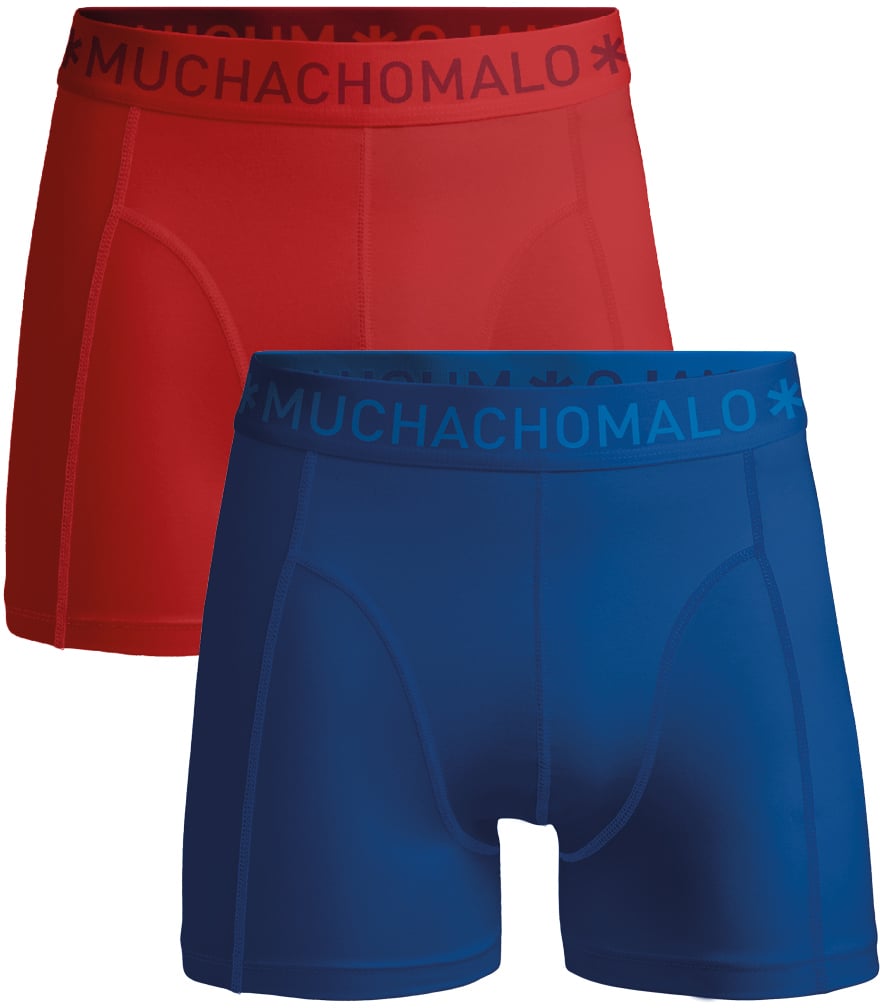 Muchachomalo Boxershorts 2-Pack Multicolor Rood