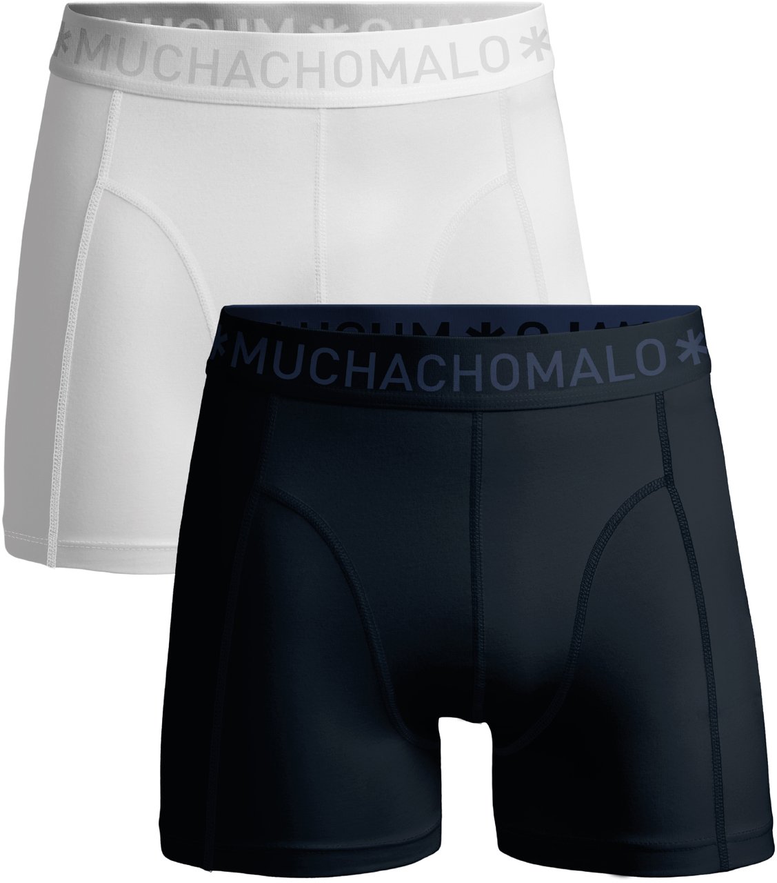 Muchachomalo Boxershorts 2-Pack Multicolor Zwart