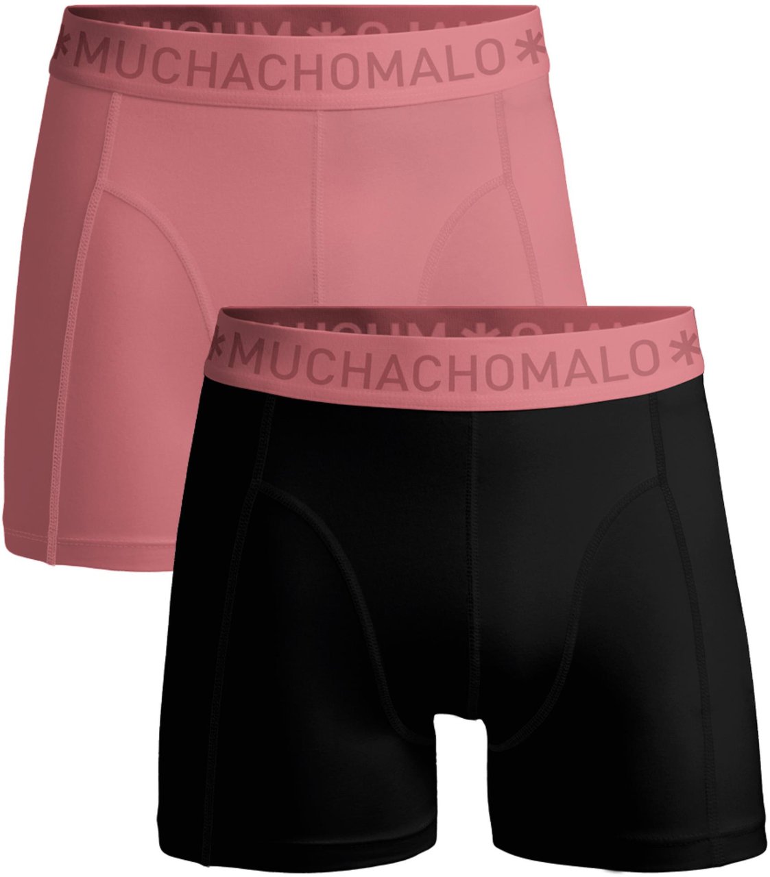 Muchachomalo Boxershorts 2-Pack Multicolor. Zwart