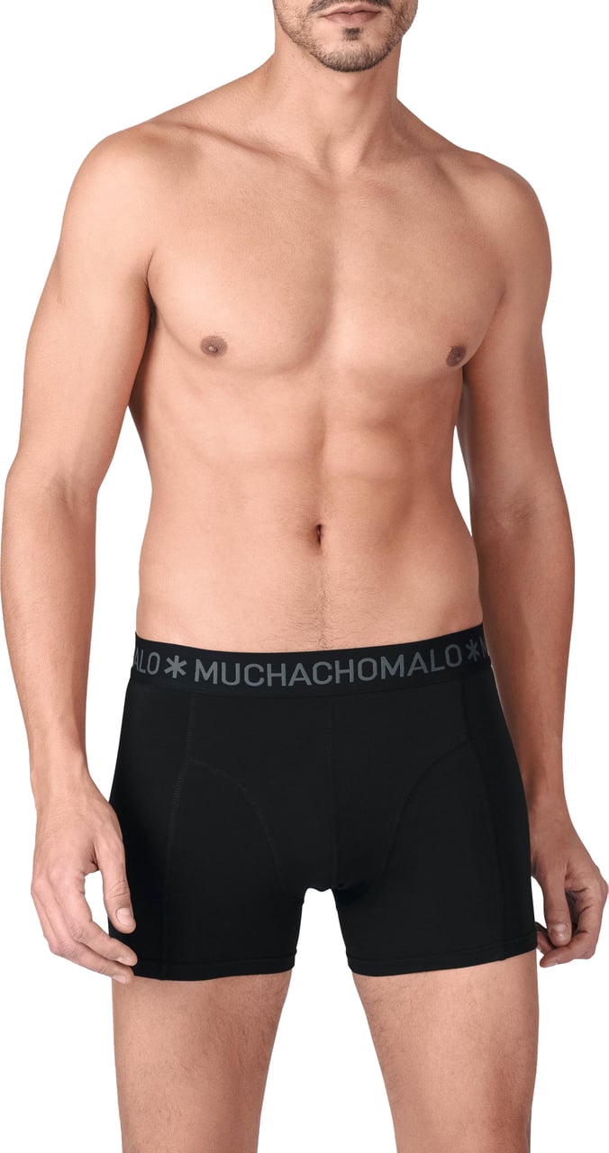 Muchachomalo Boxershorts 10-Pack Multicolor. Zwart