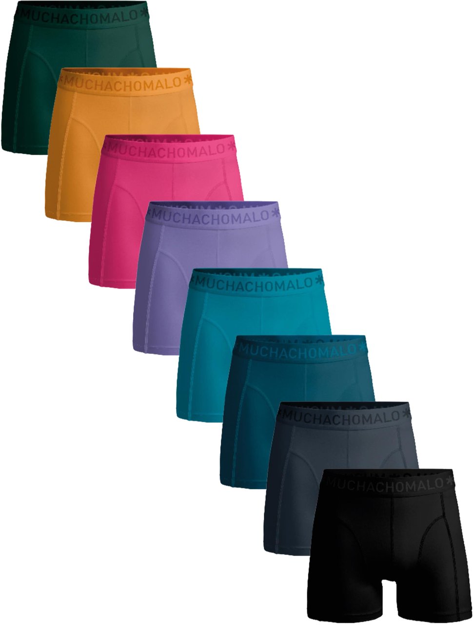 Muchachomalo Boxershorts 8-Pack Multicolor Divers