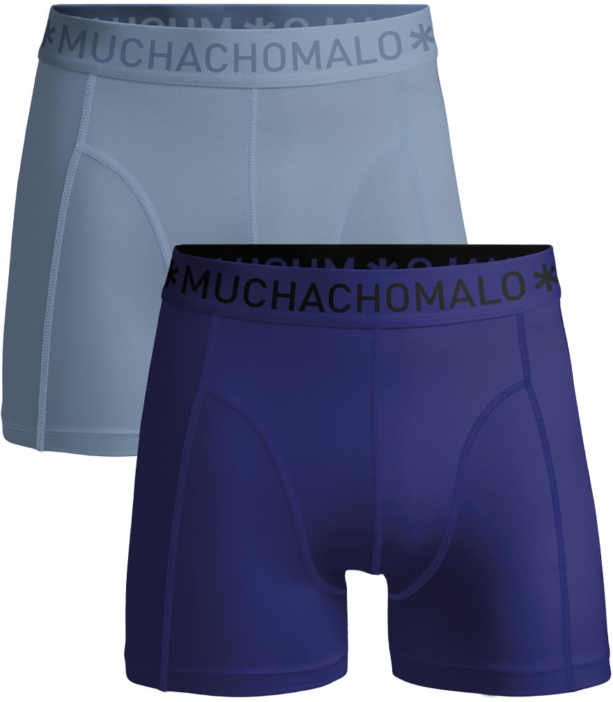 Muchachomalo Boxershorts 2-Pack Multicolor. Blauw
